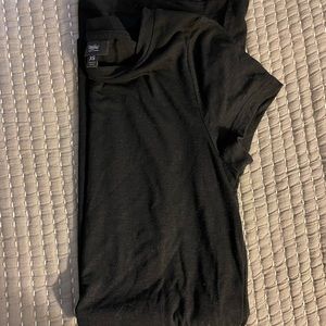Black T shirt dress